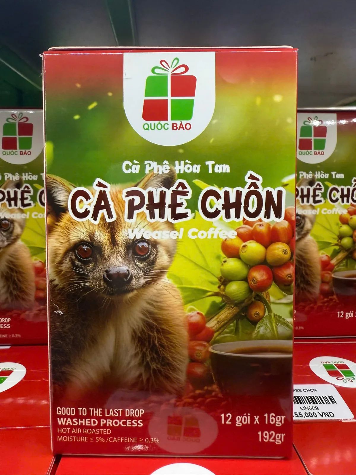 Cà phê chồn Quốc Bảo