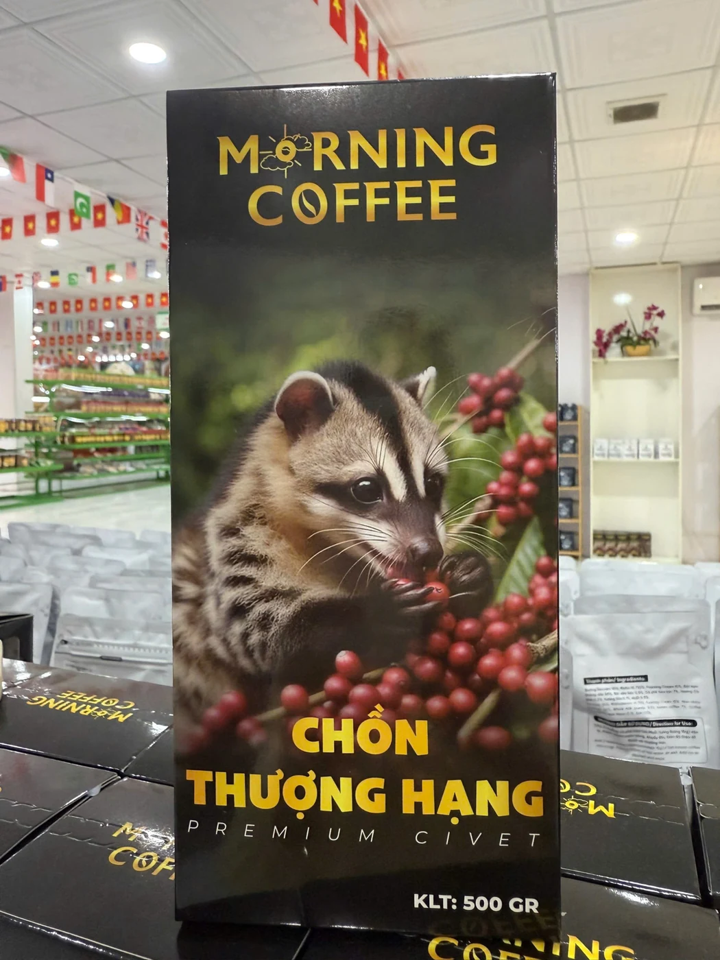 Morning Coffee chồn thượng hạng tại Quốc Bảo