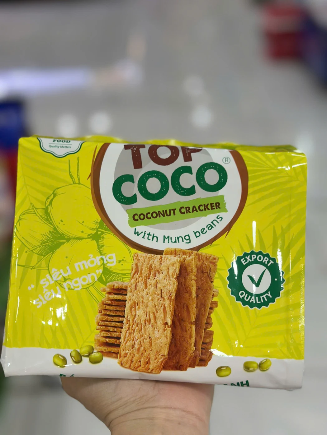 Top Coco coconut cracker tại Quốc Bảo